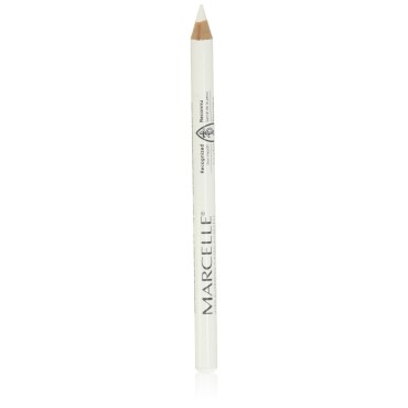 Marcelle Kohl Eyeliner, White, Eye Pencil, Long-Lasting, Waterproof, Intense Colour, Fragrance-Free, Hypoallergenic, Recognized by CDA, Cruelty-Free, 0.04 Oz.