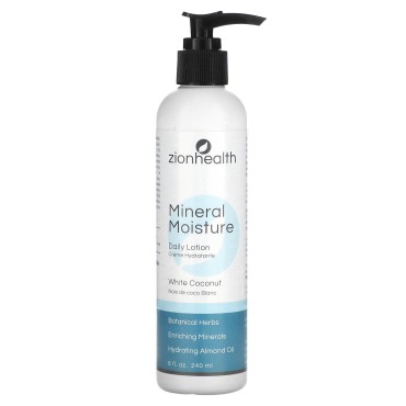 Mineral Moisture, Daily Lotion, White Coconut, 8 f...