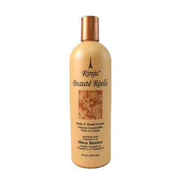 Rinju Beaute Reelle Body and Hand Lotion 16 Oz by R&R Cosmetics LLC