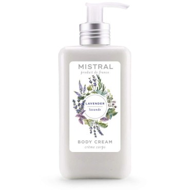 Mistral Body Cream Organic Shea, Lavender, 10 Oz