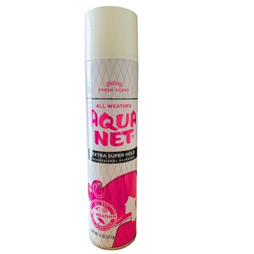 Aqua Net Aerosol Hair Spray Extra Super Hold 11 Oz...