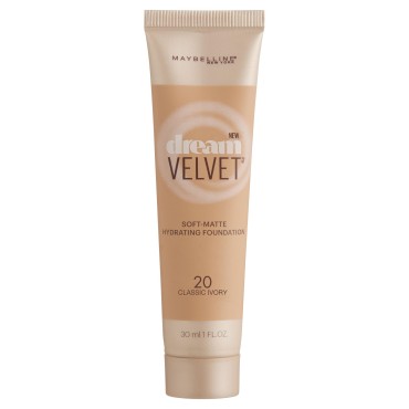 Maybelline New York Dream Velvet Soft-Matte Hydrat...