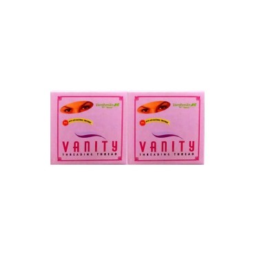 Vanity Eyebrow 2 Spool x 300 Meter Threading Thread Extra Soft Strong Chin Nose Ear Hair