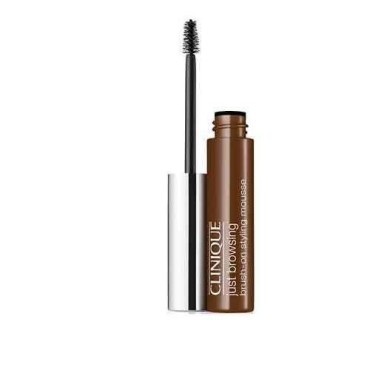 Clinique Just Browsing Brush-on Styling Mousse - 24-hour Long-wearing Brow Mousse Tints, 0.07 Oz (Deep Brown)