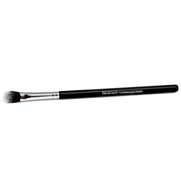 Nose Contour Makeup Brush - Beauty Junkees Pro Detailer with Dome Bristles for Precision Contouring the Nose, Lips and Eyes with Cream, Powder and Mineral Cosmetics; Soft Synthetic Vegan Cruelty Free