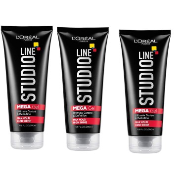L'Oreal Paris Studio Line Mega Hair Gel, 6.8 Fluid...