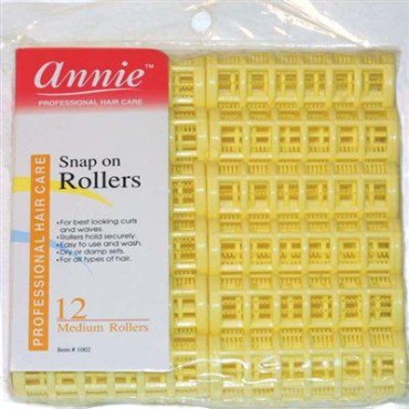 (2packs) Annie Snap on Rollers Medium 3/4