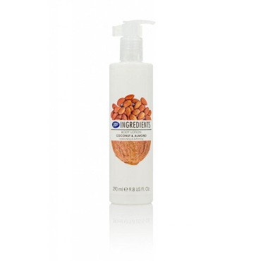 Boots Ingredients Coconut And Almond Body Lotion 290 ml.