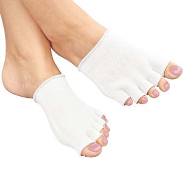 Gel Toe Separator Socks Women - Toes Separator Fee...