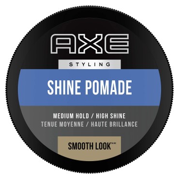 Axe Smooth Look AXE Hair Pomade For A Smooth And Sophisticated Look Shine Easy To Use Styling Hair Product 2.64oz 1 Count
