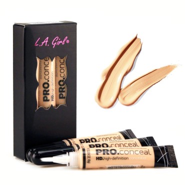 (CHOOSE YOUR COLOR) LA Girl HD Conceal High Definition Concealer 13 Color Choices (Porcelain)