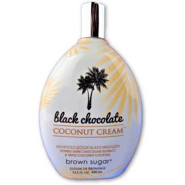 Brown Sugar BLACK CHOCOLATE COCONUT CREAM 200X Bronzer - 13.5 oz