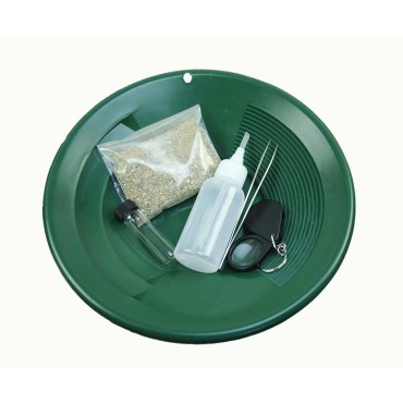 Gold Rush Mining Kit PayDirt-Gold Pan-Vial-Snuffer...