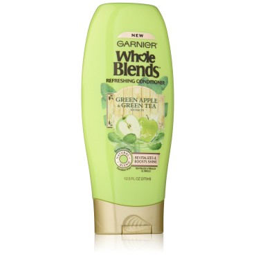 Garnier Whole Blends Conditioner with Green Apple & Green Tea Extracts, 12.5 fl. oz.