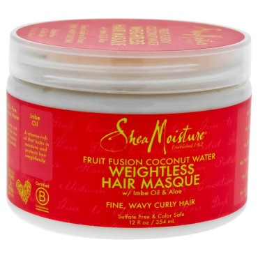SheaMoisture Fruit Fusion Weightless Masque12 oz...
