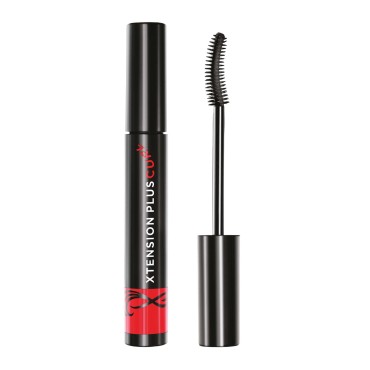 Marcelle Xtension Plus Curl Mascara, Black, Curling, Lengthening, Eye-Wided Look, Fragrance-Free, Hypoallergenic, Cruelty-Free, Ophtalmologist Tested, 0.28 Fl. Oz.