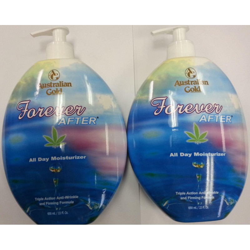 Australian Gold Lotions Hot New 2 Forever After Daily Moisturizer After Tan Tanning Lotion