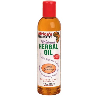 Africa's Best Ultimate Herbal Oil with Ginseng 12 ...