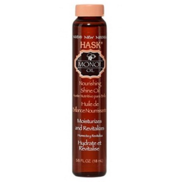 Hask Monoi Nourishing Shine Oil, .63 oz (Pack of 3)