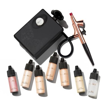 Luminess Air Basic Airbrush Makeup Kit and 9-Piece...