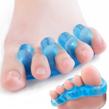 DR. JK- ToePal Gel Toe Separator, 2 Pairs, Toe Spa...