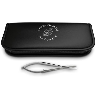 Facial Scissors Shaped Like Tweezers, Use As Beard Trimmer, Nose Hair Trimmer, Eyebrow Trimmer & Cuticle Scissors, Medical Grade Steel, Handcrafted for Precision & Designed For Comfort and Longevity
