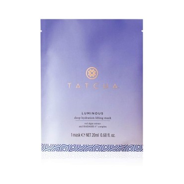 TATCHA Luminous Deep Hydration Lifting Mask | Single Use Mask for Luminous Skin | 20 ml / 0.68 oz