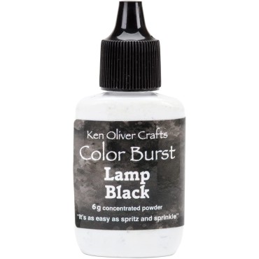 Ken Oliver Color Burst Powder 6gm-Lamp Black