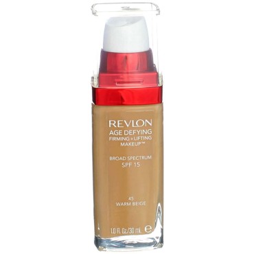 Revlon Age Defying Firming + Lifting Makeup, 45 Wa...