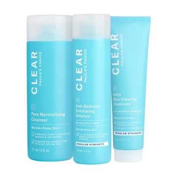 Paula's Choice CLEAR Regular Strength Acne Kit, 2%...