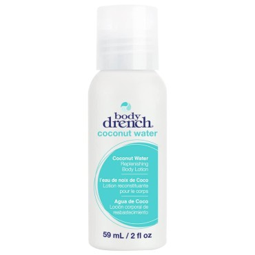 Body Drench Coconut Water Replenishing Lotion for All Skin Types, 2 fl oz