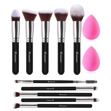 BEAKEY Soft Make up Brushes, Gentle on Skin, Effec...