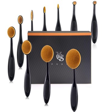 Yoseng Makeup Brush Set of 10 New Fashionable Crea...