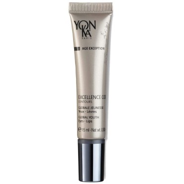 Yon-Ka Excellence Code Contours Eye Cream (15ml) Anti-Aging Eye and Lip Treatment with Hyaluronic Acid, Reduce Puffiness and Dark Circles, Paraben-Free