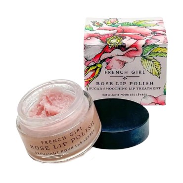 French Girl Rose Lip Scrub - Organic Sugar Scrub F...