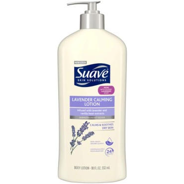 Lavender Vanilla: Suave Soft Skin Therapy Essentials Body Lotion, 18 fl oz (Pack of 3)