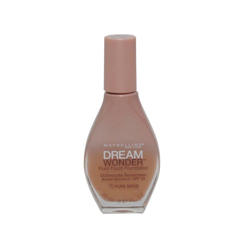 2 Pack- Maybelline Dream Wonder Fluid-Touch Foundation #70 Pure Beige