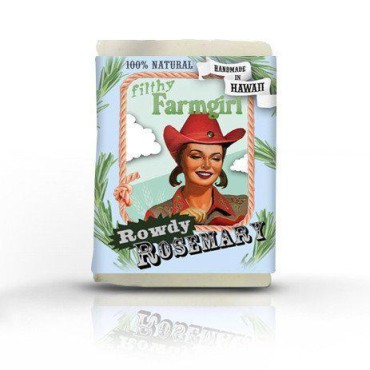 Filthy Cowgirl Rowdy Rosemary all natural Large Soap Bar Eucalyptus