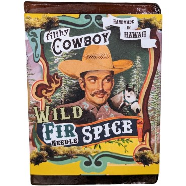 Filthy Cowboy Wild Fir Needle Spice Handmade Soap