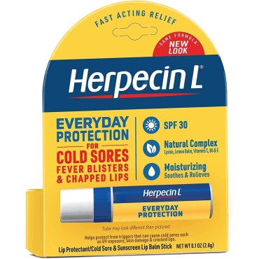 Herpecin L Lip Protectant SPF 30 0.10 oz (Pack of 11)