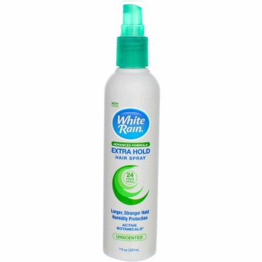 White Rain Advanced Formula Extra Hold Hair Spray 7 oz (Pack of 5)