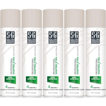 Salon Grafix Professional Shaping Xtra Hair Spray,...