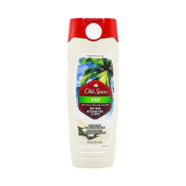 Old Spice Fresh Collection Body Wash Fiji 16 oz (Value Pack of 7)