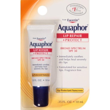 Aquaphor Lip Repair Spf 3 Size .35z Aquaphor Lip R...