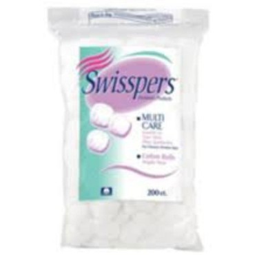 Swisspers Cotton Balls 200 ea (Pack of 2)...