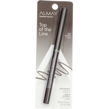 ALMAY Eyeliner Pencil, Brown [207], 0.01 oz ( Pack...