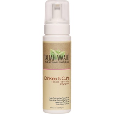 Taliah Waajid Crinkles & Curls Natural Hair and Lock Styling Lotion, 8 oz (Pack of 5)