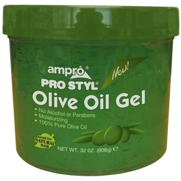 Ampro Olive Oil Gel, 32 oz (Pack of 2)