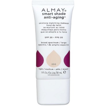 Almay Smart Shade Anti-Aging Skintone Makeup 200 L...