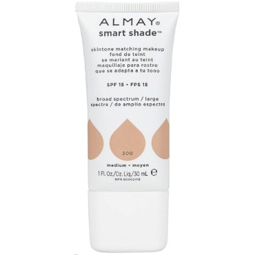 Almay Smart Shade Skin Tone Matching Makeup, Mediu...